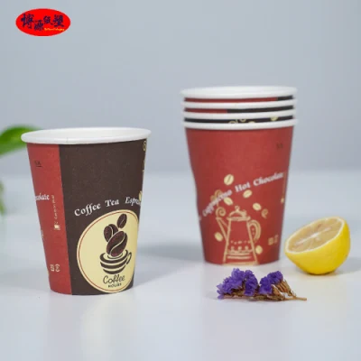 Produttore cinese di bicchieri di carta usa e getta personalizzati per caffè/espresso/americano/macchiato/cappuccino